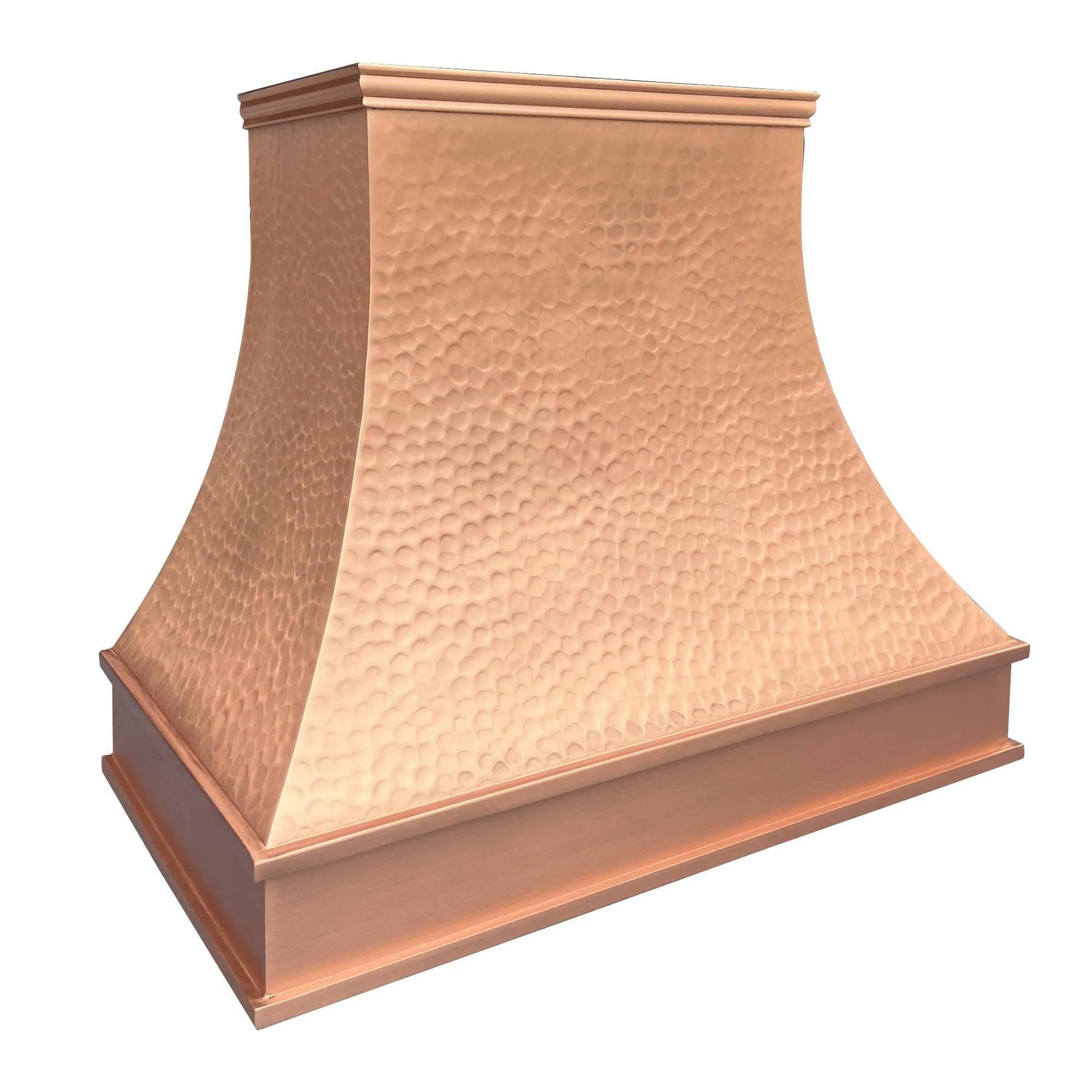 Fobest Copper Custom Range Hood with Hammered Finish FCP-64-Copper Range Hood-Fobest