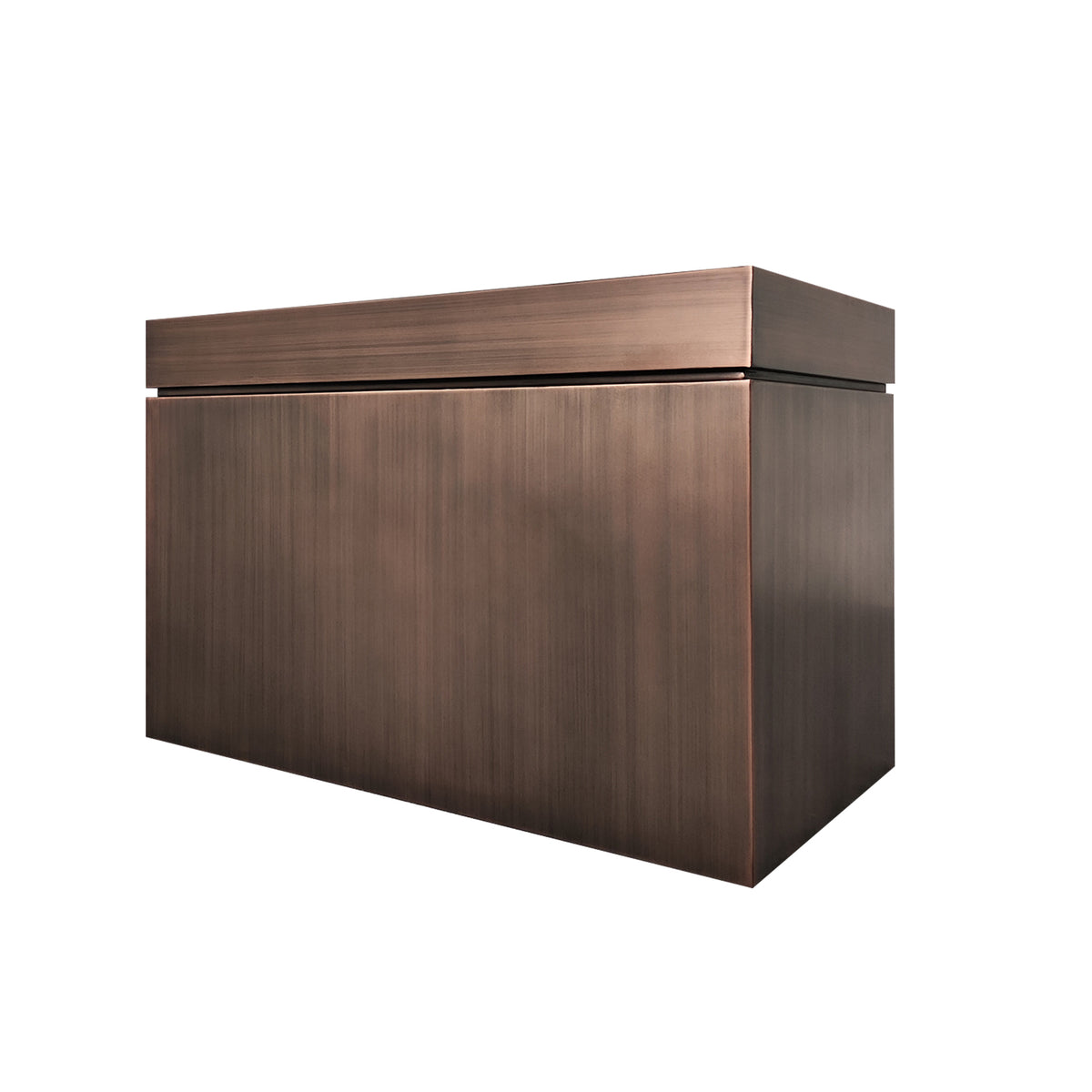 Fobest Copper Kitchen Hood Box Shape FCP-258-Copper Range Hood-Fobest