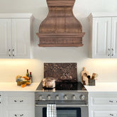 Fobest Copper Kitchen Hood with Hammered Texture Apron FCP-45-Copper Range Hood-Fobest