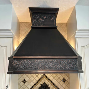 Fobest Copper Kitchen Hood with Vintage Design FCP-164-Copper Range Hood-Fobest
