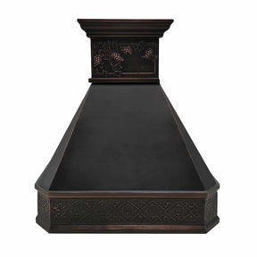 Fobest Copper Kitchen Hood with Vintage Design FCP-164-Copper Range Hood-Fobest