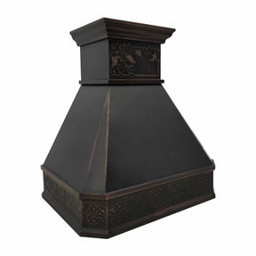 Fobest Copper Kitchen Hood with Vintage Design FCP-164-Copper Range Hood-Fobest