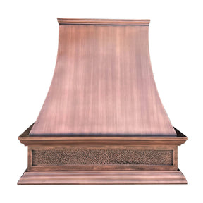 Fobest Copper Kitchen Hood with Vintage Design FCP-98-Copper Range Hood-Fobest