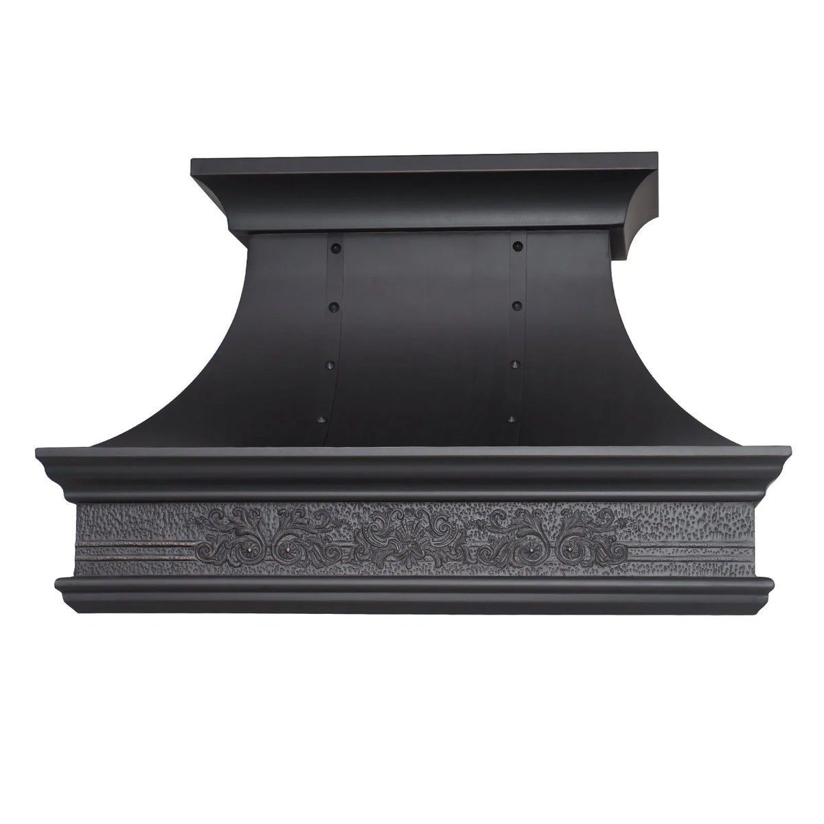 Fobest Copper Kitchen Range Hood with Ornamental Trim FCP-262-Copper Range Hood-Fobest