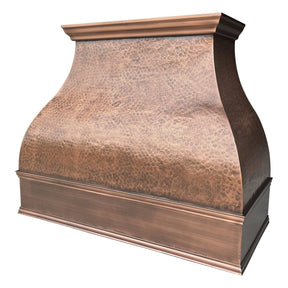 Fobest Copper Kitchen Range Hood with Rustic Design FCP-29-Copper Range Hood-Fobest