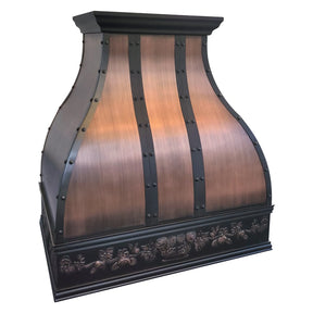 Fobest Copper Kitchen Range Hoods with Bell Shape FCP-209-Copper Range Hood-Fobest