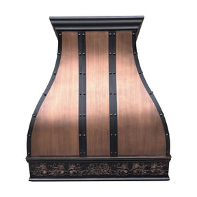 Fobest Copper Kitchen Range Hoods with Bell Shape FCP-209-Copper Range Hood-Fobest