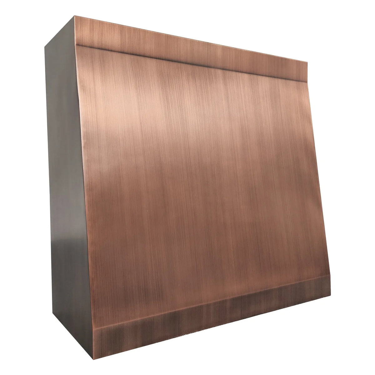 Fobest Copper Kitchen Stove Hood with Flat Front FCP-272-Copper Range Hood-Fobest