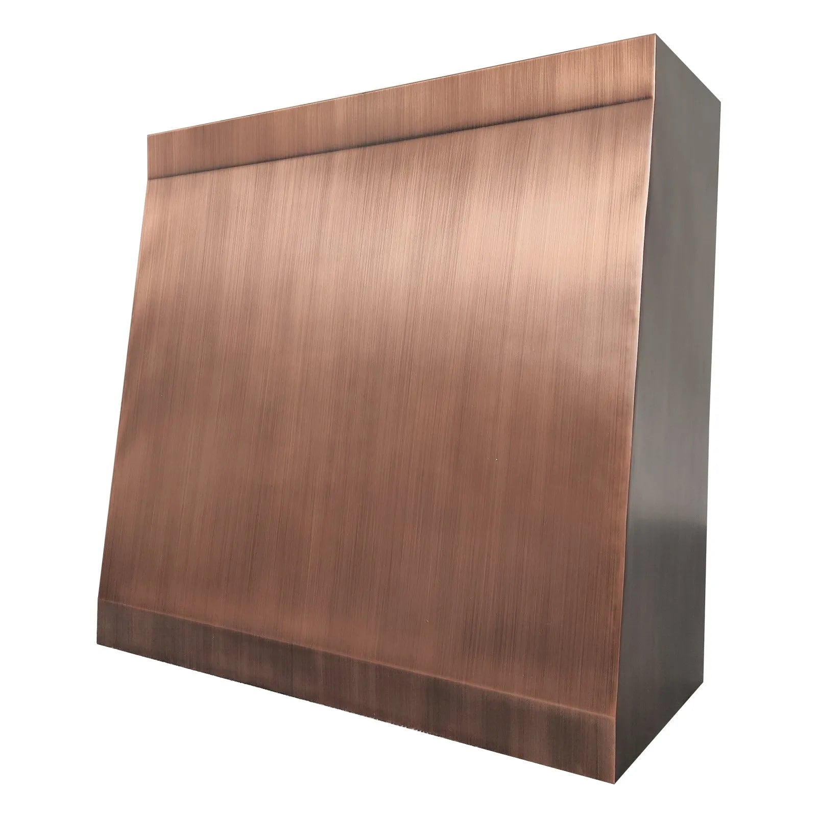 Fobest Copper Kitchen Stove Hood with Flat Front FCP-272-Copper Range Hood-Fobest
