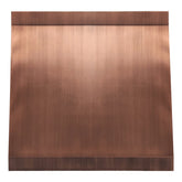 Fobest Copper Kitchen Stove Hood with Flat Front FCP-272-Copper Range Hood-Fobest