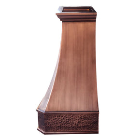 Fobest Copper Range Hood for Sloped Kitchen FCP-230-Copper Range Hood-Fobest