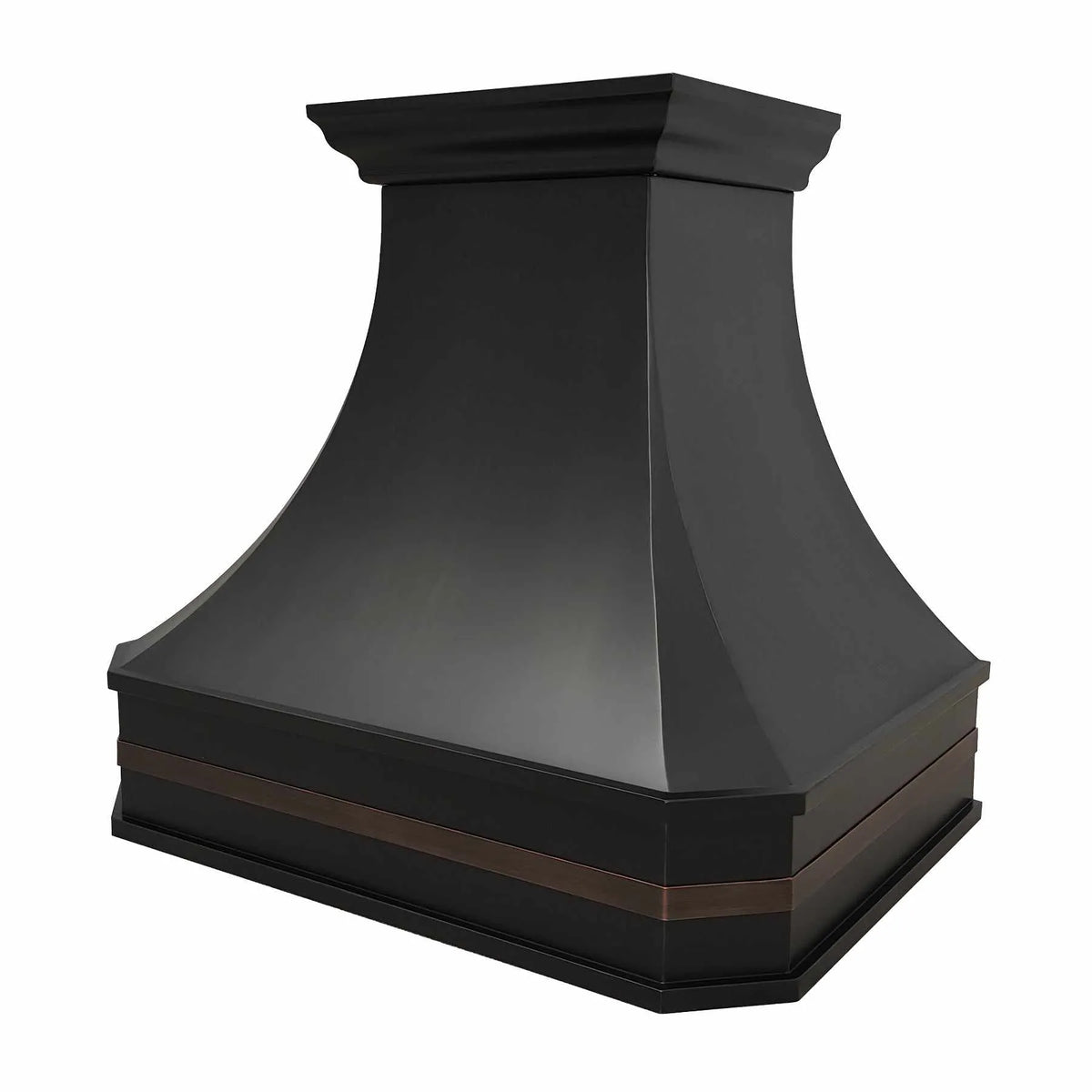 Fobest Copper Range Hood with Antique Band FCP-154-Copper Range Hood-Fobest
