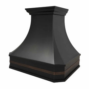 Fobest Copper Range Hood with Antique Band FCP-154-Copper Range Hood-Fobest