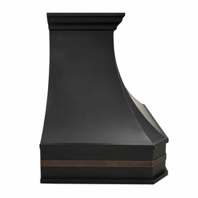 Fobest Copper Range Hood with Antique Band FCP-154-Copper Range Hood-Fobest