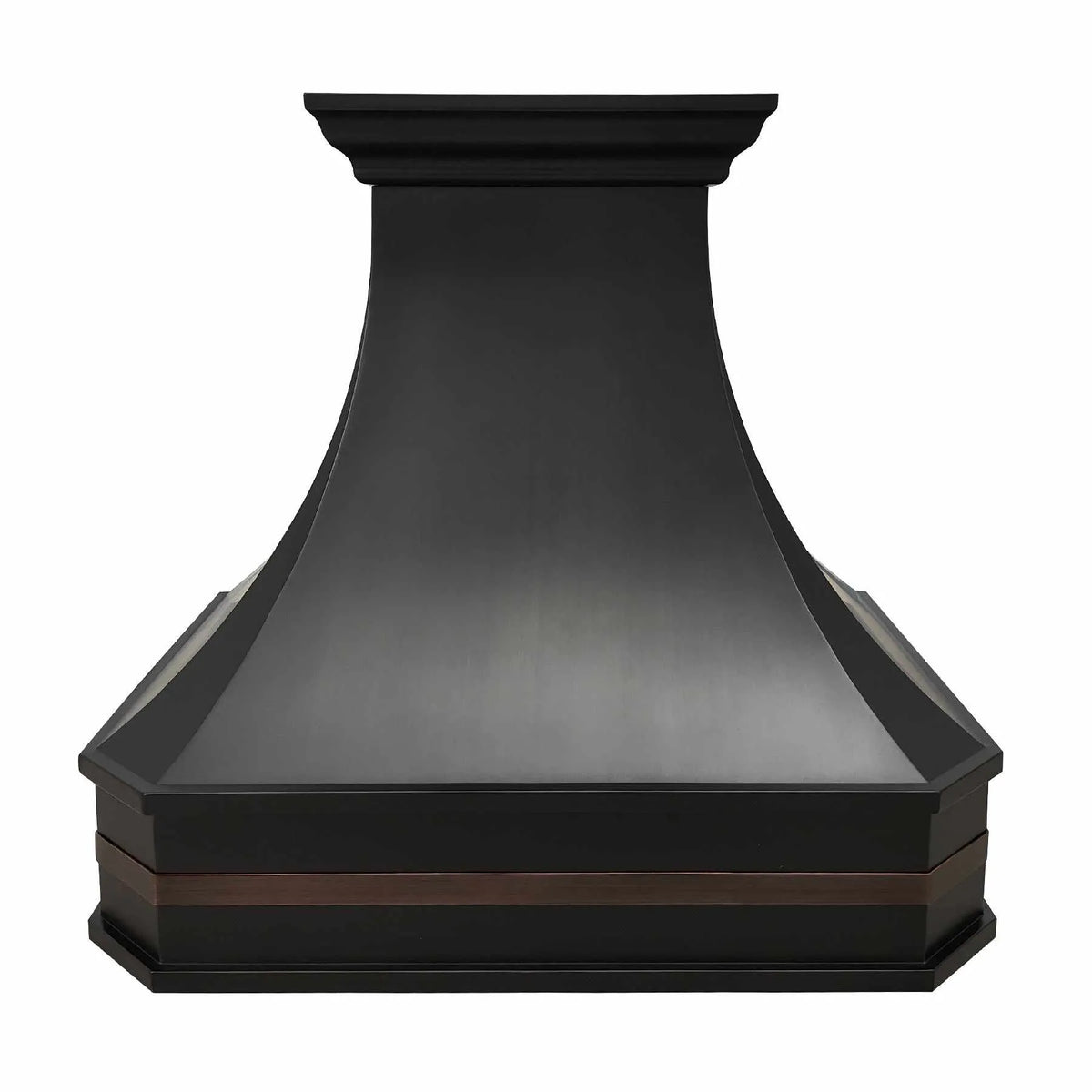 Fobest Copper Range Hood with Antique Band FCP-154-Copper Range Hood-Fobest