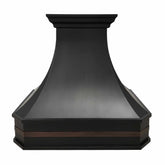 Fobest Copper Range Hood with Antique Band FCP-154-Copper Range Hood-Fobest