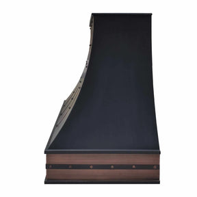 Fobest Copper Range Hood with Antique Copper Apron FCP-82-Copper Range Hood-Fobest