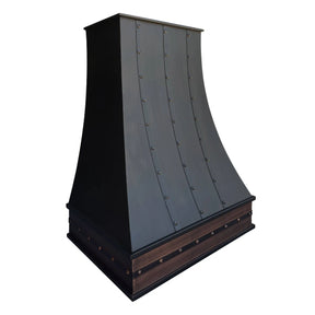 Fobest Copper Range Hood with Antique Copper Apron FCP-82-Copper Range Hood-Fobest