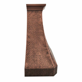 Fobest Copper Range Hood with Antique Hammer Texture FCP-179-Copper Range Hood-Fobest
