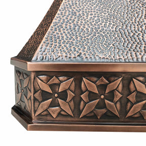 Fobest Copper Range Hood with Around Apron Design FCP-142-Copper Range Hood-Fobest