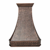 Fobest Copper Range Hood with Around Apron Design FCP-142-Copper Range Hood-Fobest
