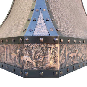 Fobest Copper Range Hood with Deer Pattern FCP-193-Copper Range Hood-Fobest