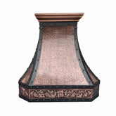Fobest Copper Range Hood with Handmade Apron Design FCP-122-Copper Range Hood-Fobest