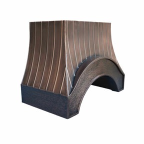 Fobest Copper Range Hood with Large Arched Design FCP-171-Copper Range Hood-Fobest