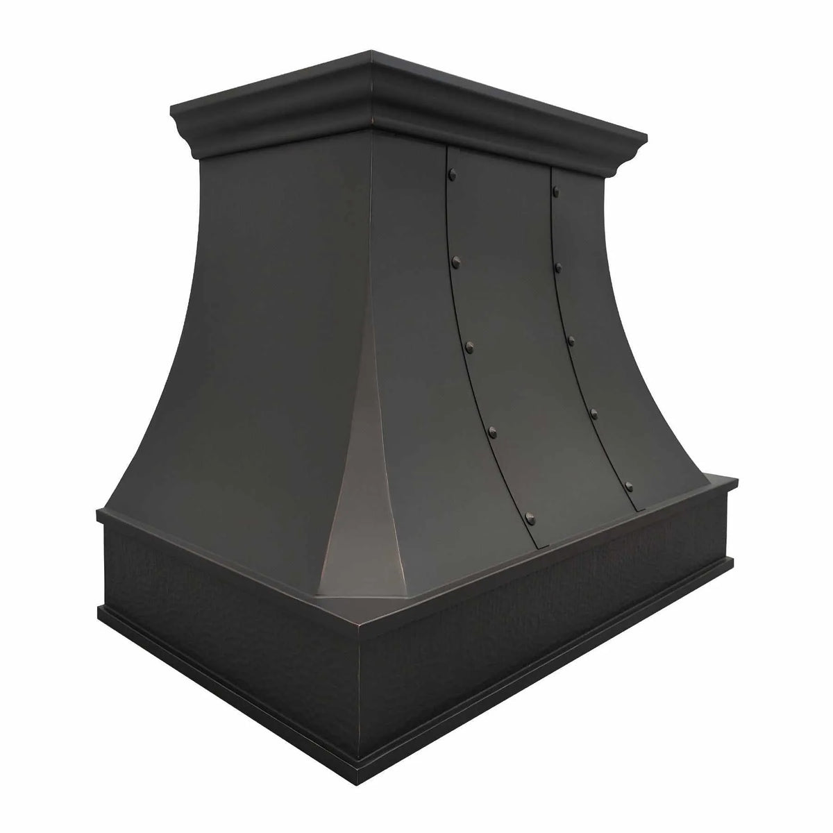 Fobest Copper Range Hood with Light Hammered Texture Finish FCP-184-Copper Range Hood-Fobest