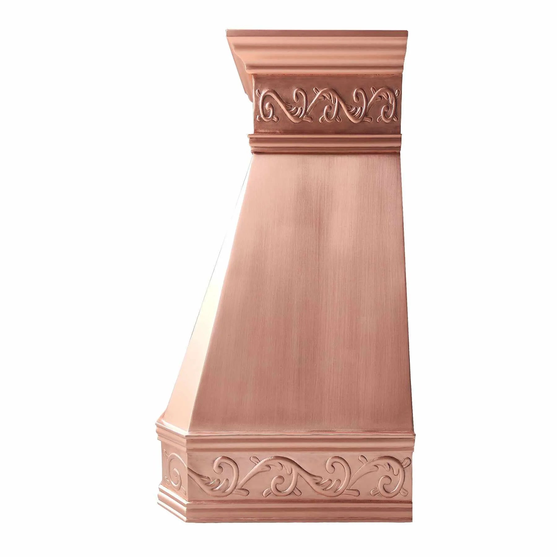 Fobest Copper Range Hood with Natural Copper Finish FCP-173-Copper Range Hood-Fobest