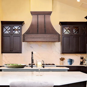 Fobest Copper Range Hood with Rustic Apron FCP-211-Copper Range Hood-Fobest