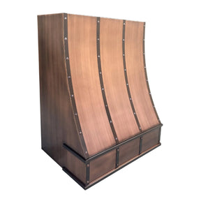 Fobest Copper Range Hood with Sloped Design FCP-79-Copper Range Hood-Fobest