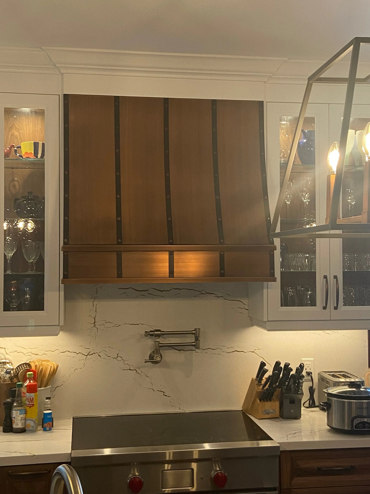 Fobest Copper Range Hood with Sloped Design FCP-79-Copper Range Hood-Fobest