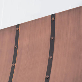 Fobest Copper Range Hood with Sloped Design FCP-79-Copper Range Hood-Fobest