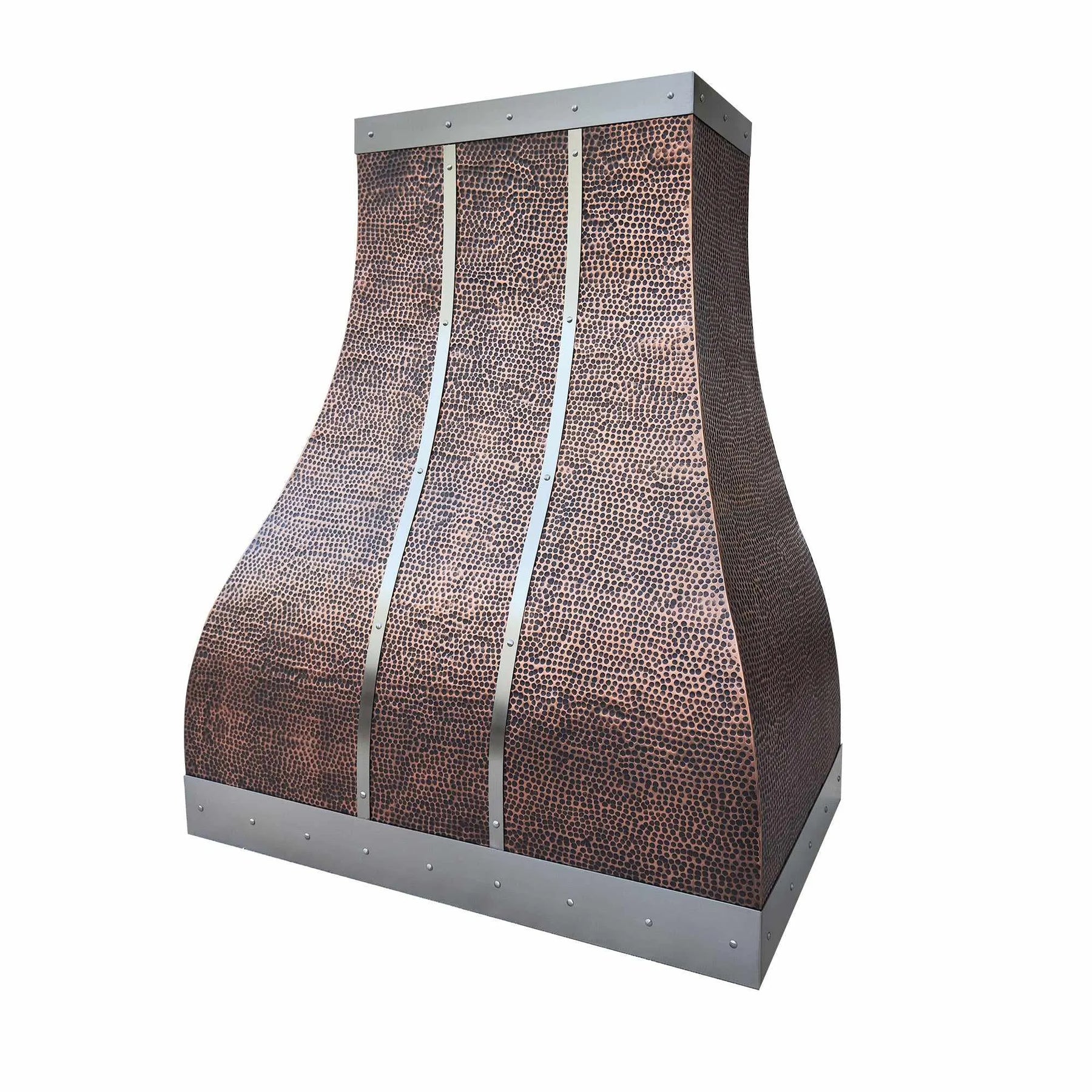 Fobest Copper Range Hood with Stainless Steel Accent FCP-170-Copper Range Hood-Fobest