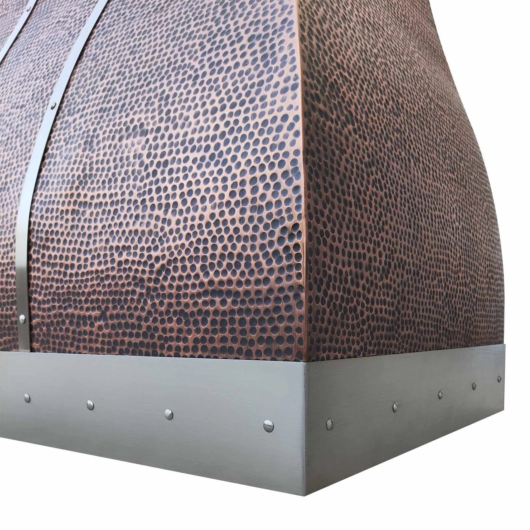 Fobest Copper Range Hood with Stainless Steel Accent FCP-170-Copper Range Hood-Fobest
