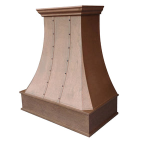 Fobest Copper Range Hood with Vintage Touch FCP-231-Copper Range Hood-Fobest