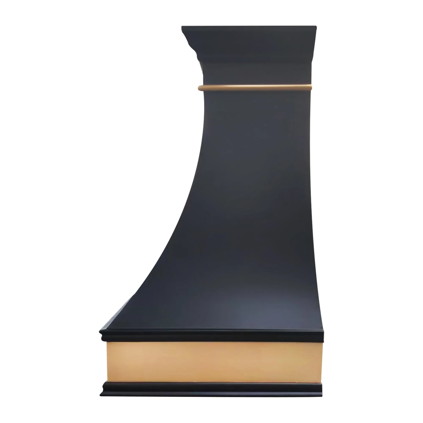 Fobest Copper Range Hood with brass apron FCP-132-Copper Range Hood-Fobest