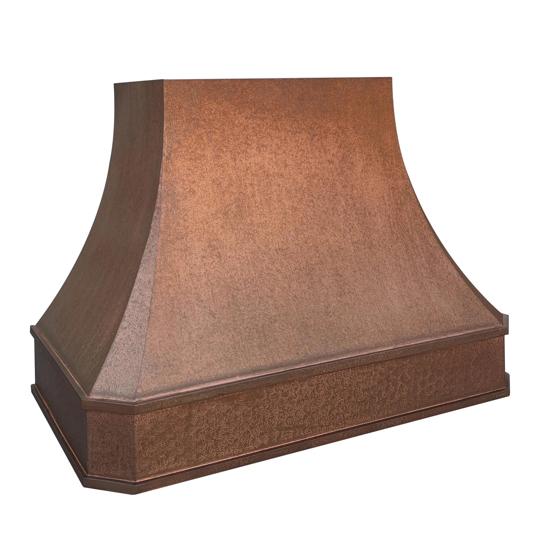 Fobest Copper Vent Hood Cover with Vintage Design FCP-240-Copper Range Hood-Fobest