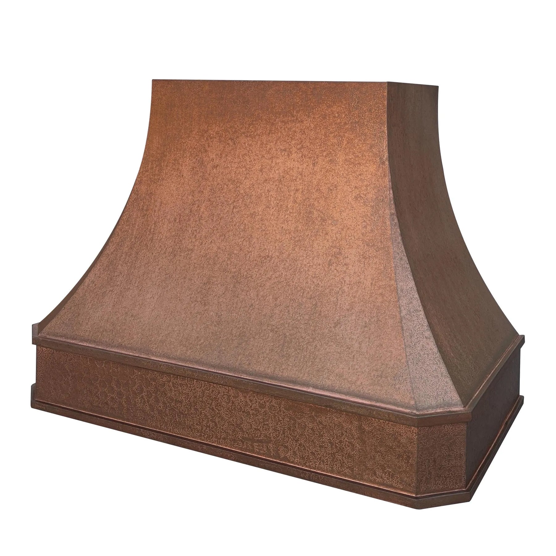 Fobest Copper Vent Hood Cover with Vintage Design FCP-240-Copper Range Hood-Fobest