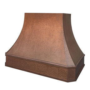 Fobest Copper Vent Hood Cover with Vintage Design FCP-240-Copper Range Hood-Fobest