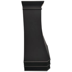 Fobest Copper Vent Hood with Tiered Base FCP-264-Copper Range Hood-Fobest