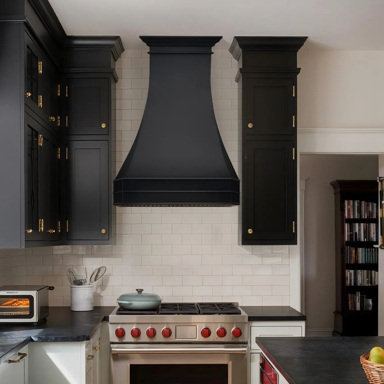 Fobest Copper Vent Hood with Tiered Base FCP-264-Copper Range Hood-Fobest
