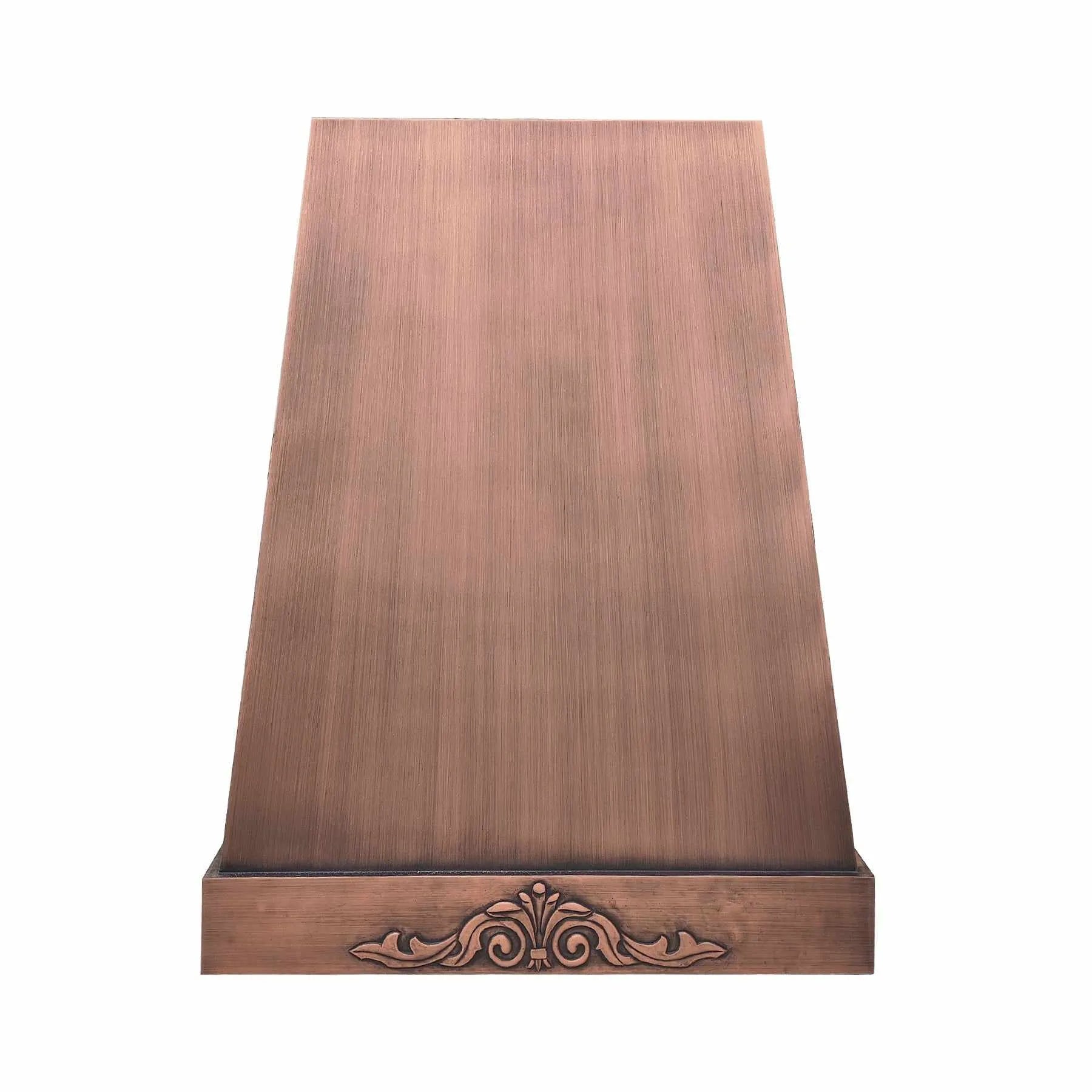 Fobest Copper Vent Hood with Vintage Charm Apron FCP-181-Copper Range Hood-Fobest
