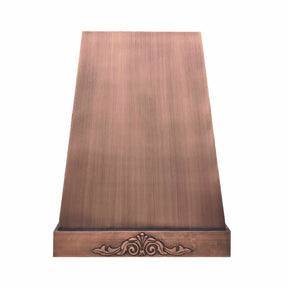 Fobest Copper Vent Hood with Vintage Charm Apron FCP-181-Copper Range Hood-Fobest