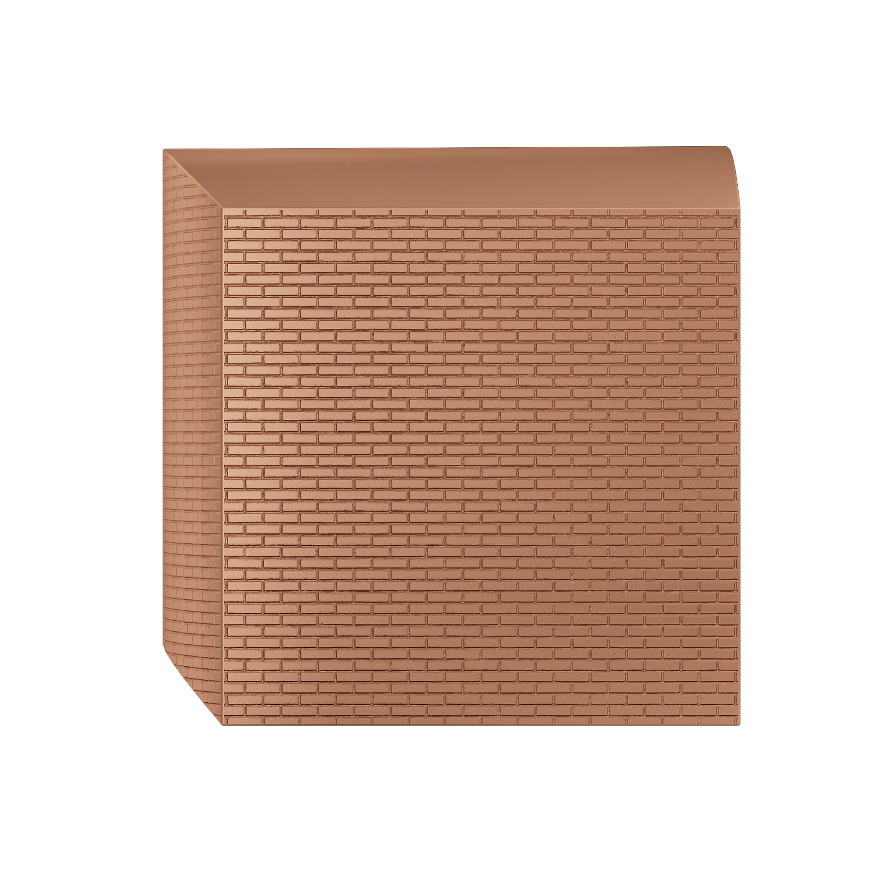 Fobest Curved Brick-Pattern Copper Range Hood-FCP-288-Copper Range Hood-Fobest