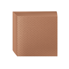 Fobest Curved Brick-Pattern Copper Range Hood-FCP-288-Copper Range Hood-Fobest