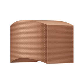 Fobest Curved Brick-Pattern Copper Range Hood-FCP-288-Copper Range Hood-Fobest