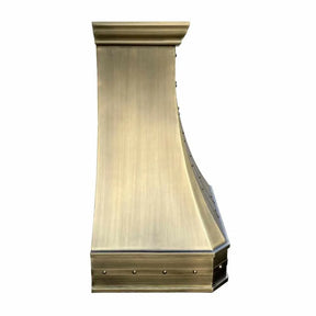 Fobest Custom Aged Brass Range Hood FSS-158-Stainless Steel Range Hood-Fobest