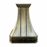 Fobest Custom Aged Brass Range Hood FSS-158-Stainless Steel Range Hood-Fobest